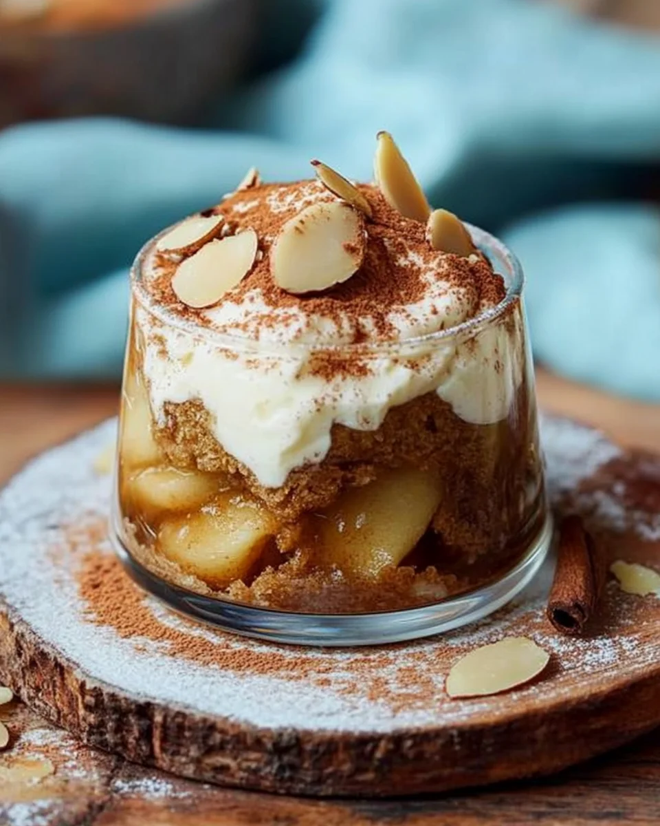 Würziges Bratapfel-Tiramisu