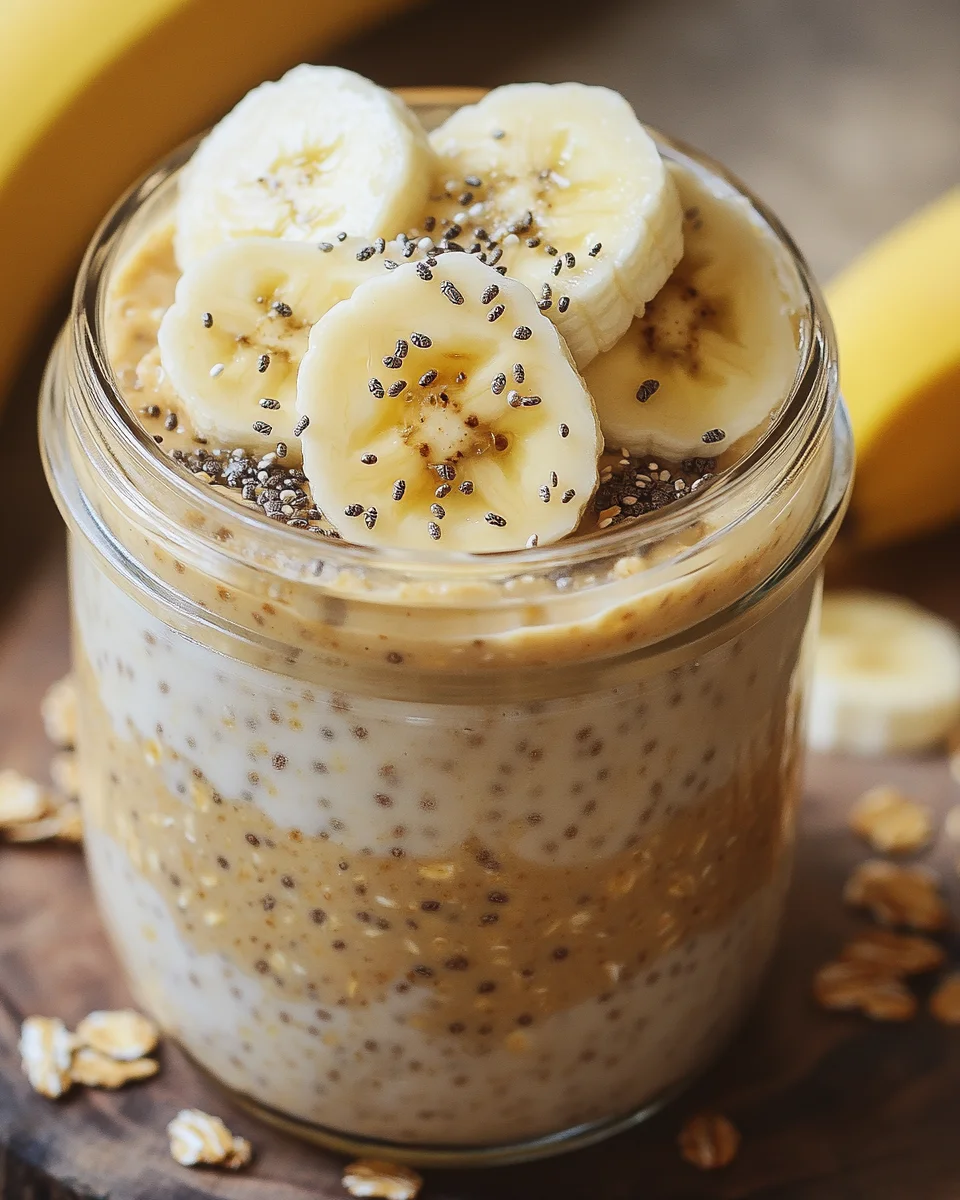 Bananen-Erdnussbutter