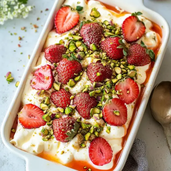 Das beste cremige Erdbeer