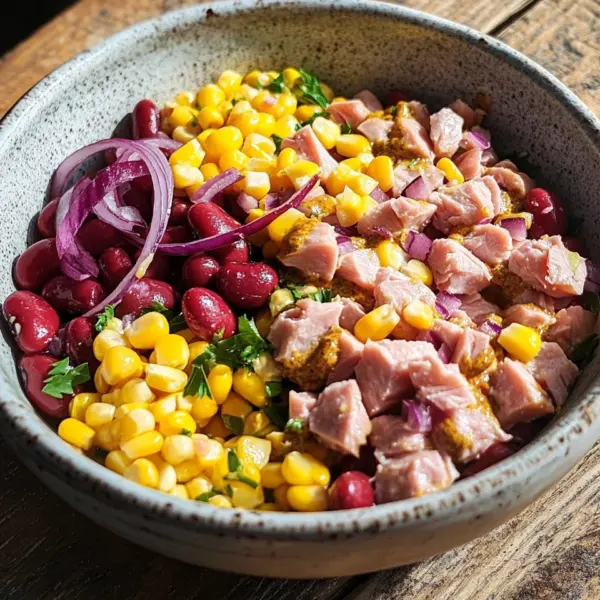 Kidneybohnen-Thunfisch-Salat