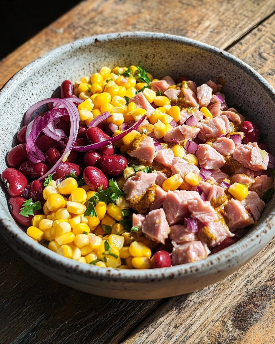 Kidneybohnen-Thunfisch-Salat