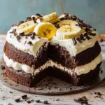 Maulwurfkuchen mit Banane