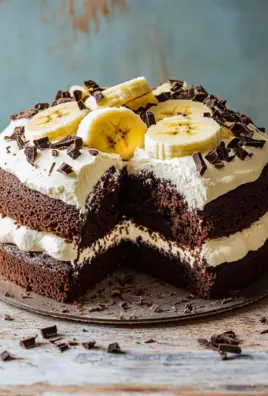 Maulwurfkuchen mit Banane 30 Maulwurfkuchen mit Banane