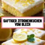 Saftiger Zitronenkuchen vom Blech 21 Pinterest Hidden Image