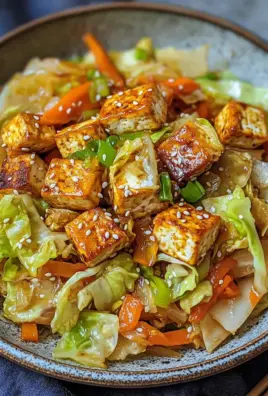 Tofu Kohlgemüse Pfanne