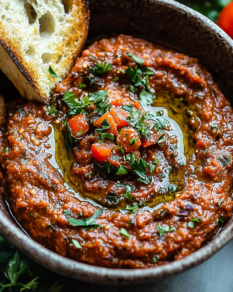 Zaalouk – Marokkanischer Auberginen-Tomaten-Dip