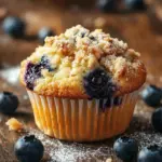 Beste Blaubeer-Streusel-Muffins ever - Jumbo Blueberry-Muffins