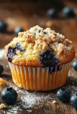 Beste Blaubeer-Streusel-Muffins ever - Jumbo Blueberry-Muffins
