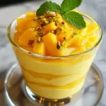 Cremige Mango-Mousse