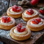 Erdbeer-K&auml;sekuchen-Kekse