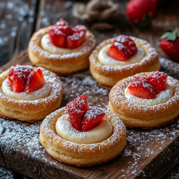Erdbeer-Käsekuchen-Kekse