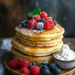 Fluffige Quark-Pfannkuchen ohne Mehl