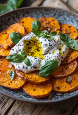 Gefüllte Süßkartoffeln mit Burrata 31 Gefüllte Süßkartoffeln mit Burrata
