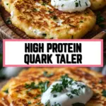 High Protein Quark Taler 14 Pinterest Hidden Image