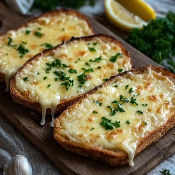 Käse Knoblauch Brot
