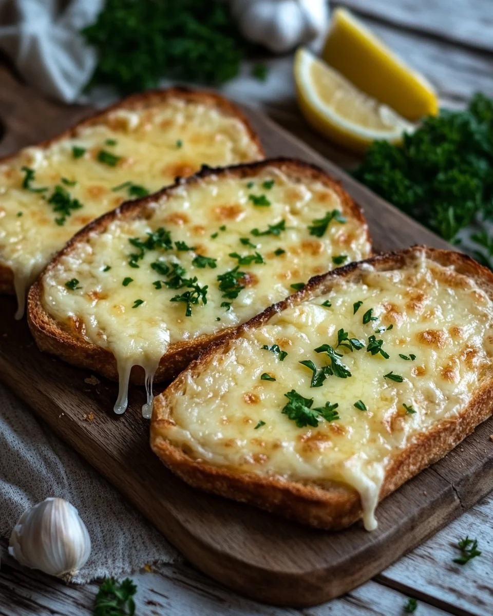 Käse Knoblauch Brot