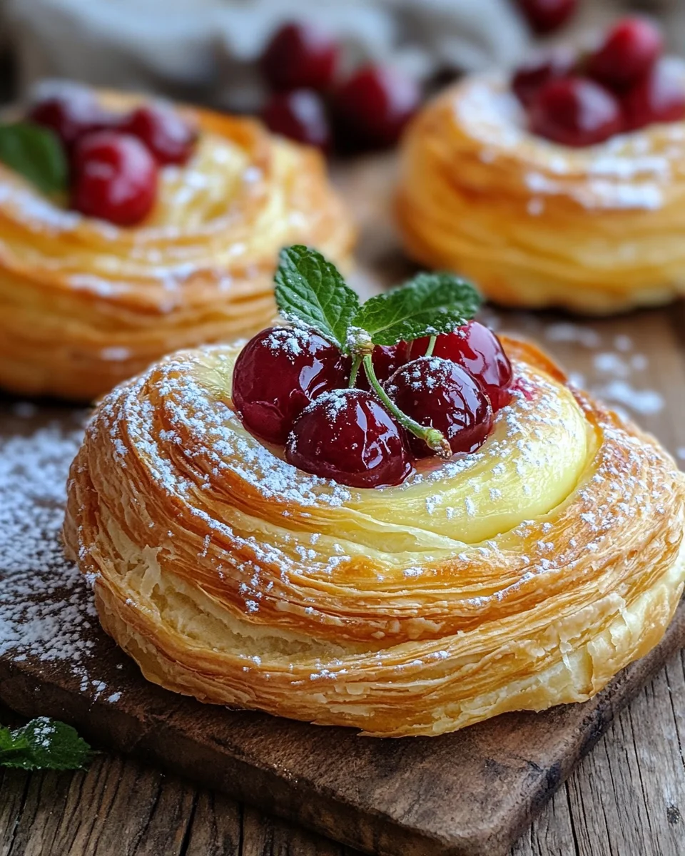 Kirsche Frischkäse Danish 20 Kirsche