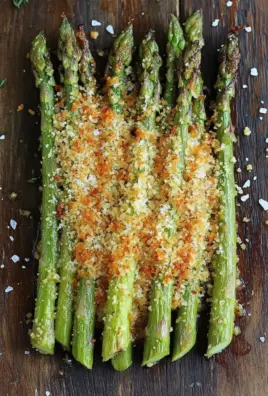Knuspriger Parmesan Spargel aus dem Ofen