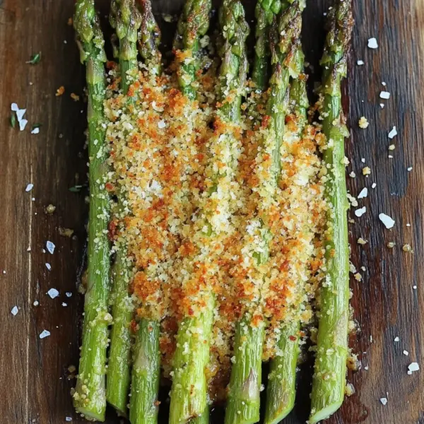 Knuspriger Parmesan Spargel aus dem Ofen