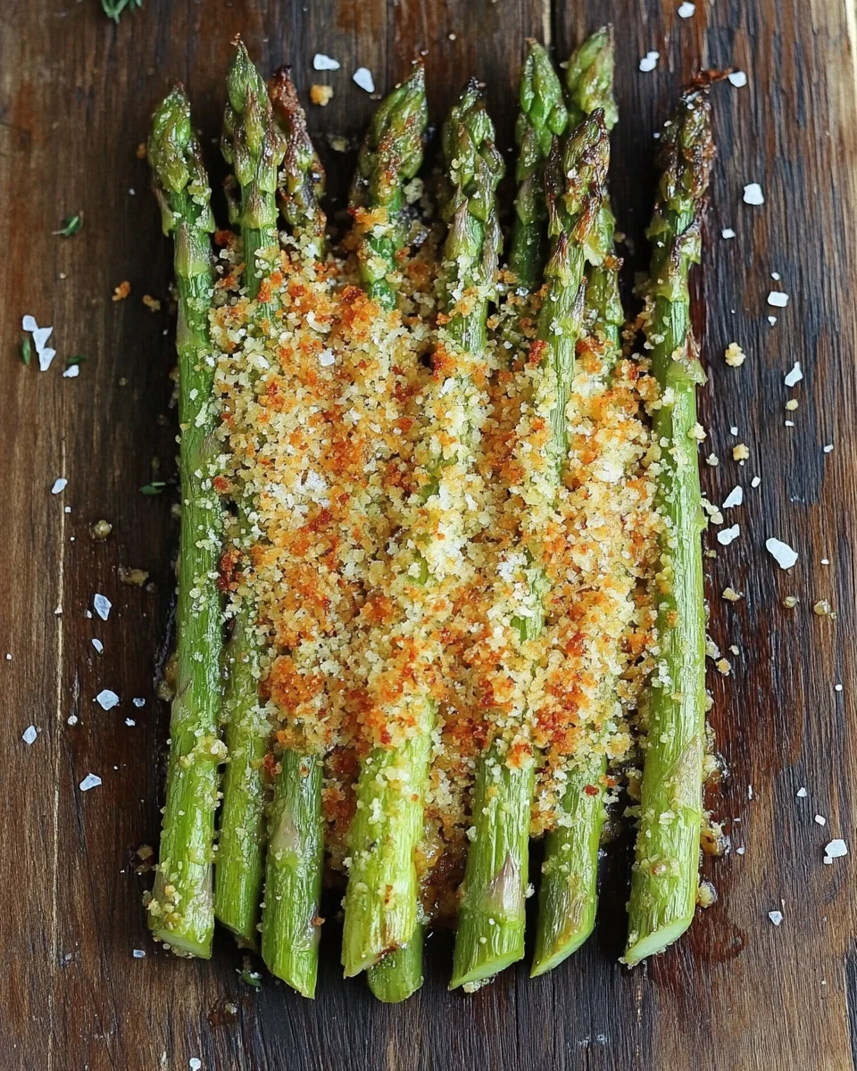 Knuspriger Parmesan Spargel aus dem Ofen