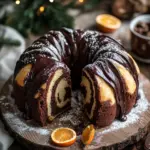 Marmor-Lebkuchen-Gugelhupf