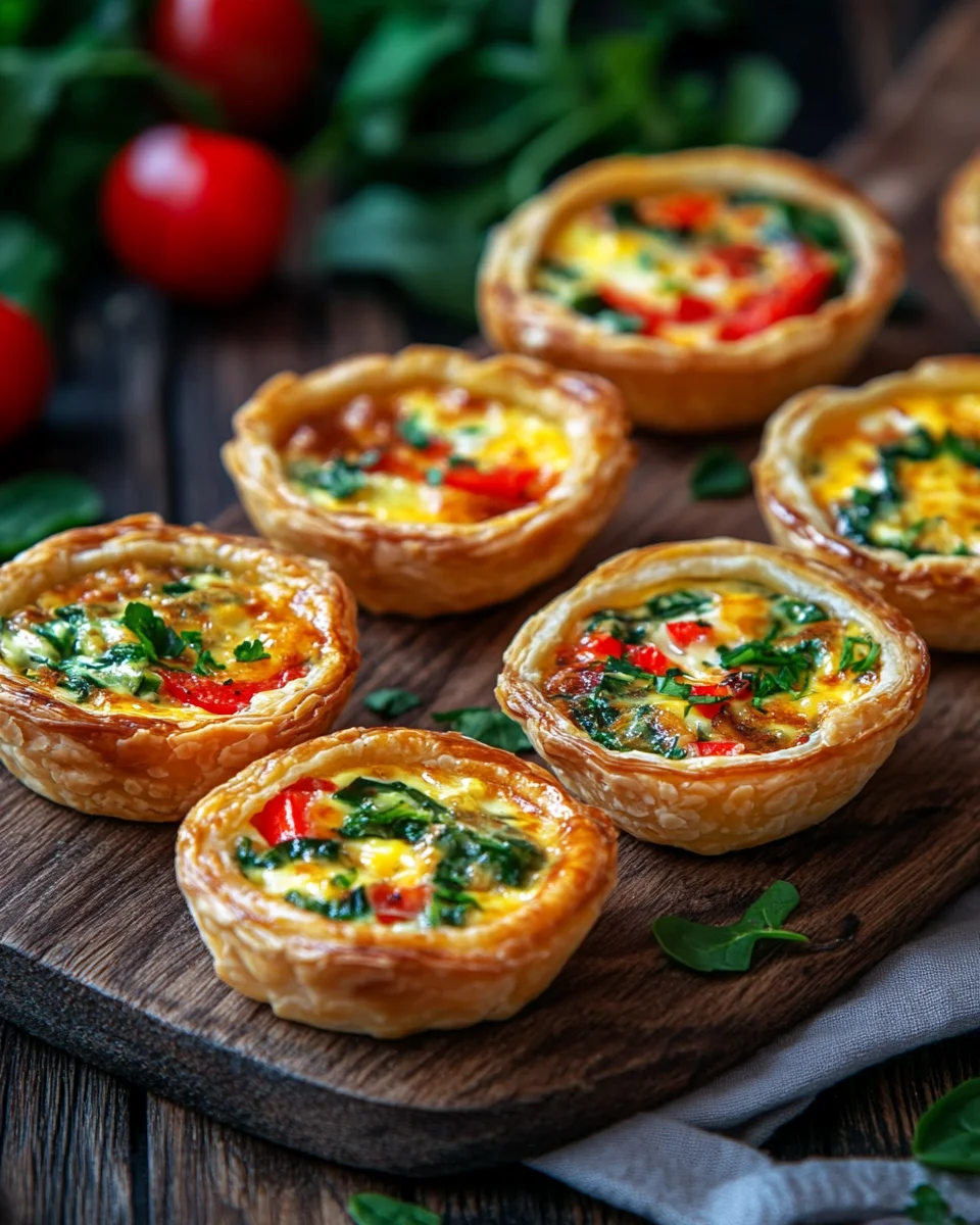 Mini Frühstücks-Quiches 22 Mini