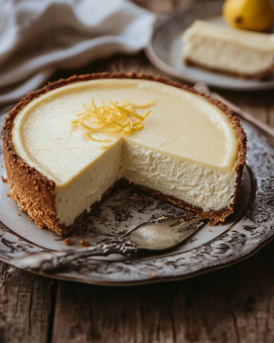 Rezept für cremigen Käsekuchen ohne Boden