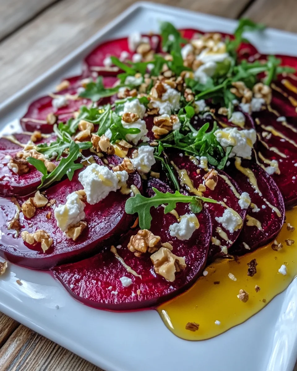 Rote Bete-Carpaccio 18 Rote