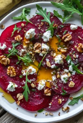 Rote Bete-Carpaccio