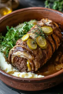 Rouladentopf aus dem Backofen
