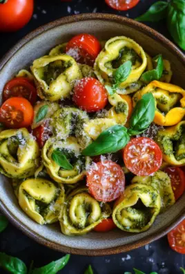 Tortellini-Salat mit Pesto