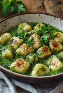 Vegane Gnocchi mit cremiger Spinatsauce 33 Vegane Gnocchi mit cremiger Spinatsauce