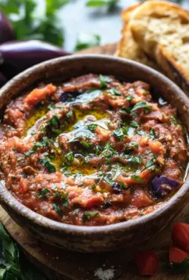 Zaalouk – Marokkanischer Auberginen-Tomaten-Dip