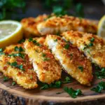 Zitronen Parmesan Pfannenh&auml;hnchen